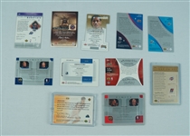 NBA Collection of 11 Game Used Basketball Jersey & Patch Cards w/ Karl Malone, Dirk Nowitzki, & Allen Iverson