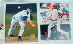 Collection of 13 Autographed Items w/ Frank Gifford, Eddie Murray, Jim Palmer, & Guy LaFleur