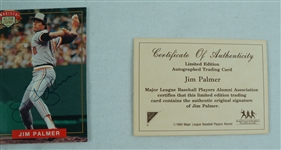 Collection of 13 Autographed Items w/ Frank Gifford, Eddie Murray, Jim Palmer, & Guy LaFleur