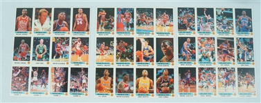 NBA 1990-91 Sticker Set w/ Album