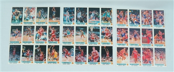 NBA 1990-91 Sticker Set w/ Album