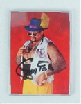 Wrestling Card Collection w/ Hulk Hogan & Godfather Autographed Card
