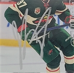 Kirill Kaprizov Autographed 2020-21 Upper Deck Rookies Box Set Rookie Card Beckett Slabbed