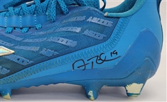 Adam Thielen Minnesota Vikings Game Used & Autographed Cleats