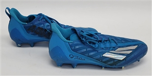 Adam Thielen Minnesota Vikings Game Used & Autographed Cleats