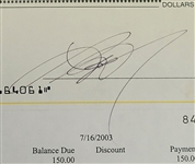 Prince RARE Signed Check w/ JSA LOA & Letter of Provenance