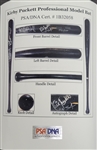 Kirby Puckett c. 1990 Minnesota Twins Game Used & Autographed Bat Beckett & PSA/DNA GU 7