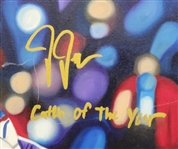 Justin Jefferson Autographed & Inscribed Original Ben Labuzzetta 30x40 Canvas Painting w/ Beckett LOA