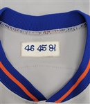 Bob Gibson 1981 New York Mets Game Used & Autographed Coaches' Jersey Beckett w/ Dave Miedema LOA
