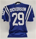 Eric Dickerson c. 1988-89 Indianapolis Colts Game Used & Autographed Jersey JSA w/ Dave Miedema LOA