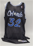 Shaquille O'Neal 1995-96 Orlando Magic Game Used Jersey w/ Dave Miedema LOA