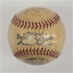 1955 Brooklyn Dodgers World Series Champions Team Signed Baseball w/ Jackie Robinson JSA LOA