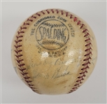 1955 Brooklyn Dodgers World Series Champions Team Signed Baseball w/ Jackie Robinson JSA LOA