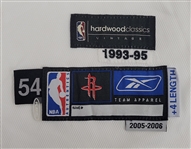 Stromile Swift 2005-06 Houston Rockets HWC Game Used Jersey w/ Dave Miedema LOA