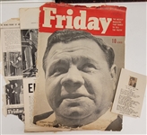 Babe Ruth Collection w/ Ruth Family Provenance