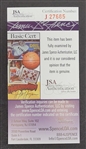 Paul Giel Signed Handwritten Letter JSA