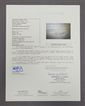 Maurice Podoloff Signed 1952 NBA Letter to Sid Hartman w/ JSA LOA