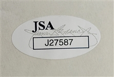 Paul Hoffman Signed 1963 Baltimore Bullets Letter to Sid Hartman JSA