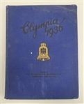 1936 German Olympic Book w/ Photos of Athletes