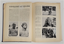 1936 German Olympic Book w/ Photos of Athletes