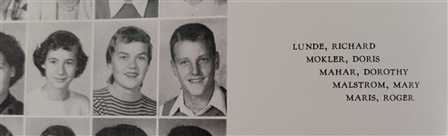 1950 Fargo Central High School Yearbook w/ Roger Maris