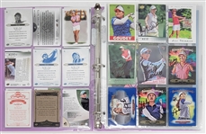 Large Collection of Women's Autographed Golf Cards, Magazines, & Cuts