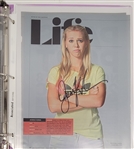 Large Collection of Women's Autographed Golf Cards, Magazines, & Cuts