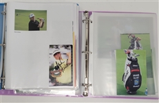 Miscellaneous Golf Brochure & Photo Collection w/ Autographs