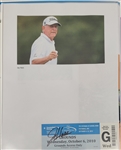 Miscellaneous Golf Brochure & Photo Collection w/ Autographs