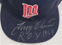 Tony Oliva Autographed Lot of 3 - Autographed Hat, 8x10 Photo, & Book