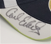 Carl Edwards Autographed Aflac Racing Hat JSA