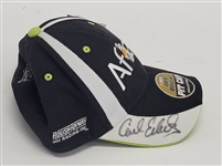 Carl Edwards Autographed Aflac Racing Hat JSA