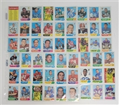 1968 Topps Football Complete Set