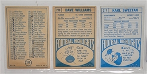 1968 Topps Football Complete Set