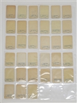1970 Topps Super Glossy Football Complete Set of 33