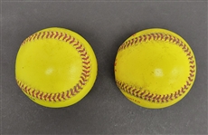 Metrodome Practice Used Experimental Night Baseballs