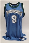 Latrell Sprewell 2001-02 Minnesota Timberwolves Game Issued & Autographed Jersey JSA