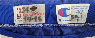 Tom Gugliotta 1994-95 Minnesota Timberwolves Game Used Uniform