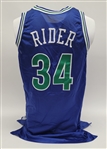 Isaiah JR Rider 1994-95 Minnesota Timberwolves Game Used Uniform