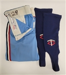Rod Carew 1976 Minnesota Twins Game Used Pants & Stirrups