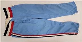 Rod Carew 1976 Minnesota Twins Game Used Pants & Stirrups