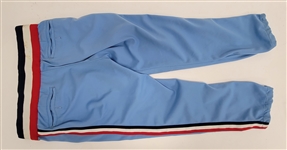 Rod Carew 1976 Minnesota Twins Game Used Pants & Stirrups