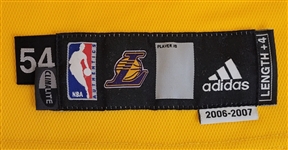 Kobe Bryant 2006-07 Los Angeles Lakers Game Used Jersey w/ DC Sports, MEARS & Dave Miedema LOA