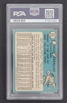 Zoilo Versalles Autographed & Inscribed 1965 Topps #157 Card PSA Slabbed