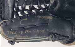 Cristian Guzman 1999 Minnesota Twins Game Used & Autographed Rookie Fielding Glove PSA/DNA w/ Letter of Provenance