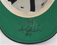 Kent Hrbek 1992 Minnesota Twins Game Used & Autographed Hat