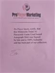AJ Pierzynski Minnesota Twins Game Used & Autographed Undershirt