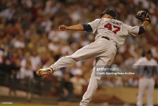 Francisco Liriano Early Career Minnesota Twins Game Used Fielding Glove