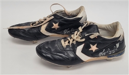 Jeff Reardon c. 1987-89 Minnesota Twins Game Used & Autographed Cleats