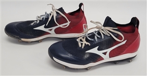 Josh Donaldson 2021 Minnesota Twins Game Used Cleats Photomatched